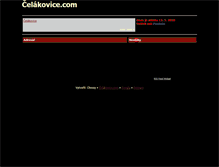 Tablet Screenshot of celakovice.com