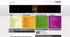 Desktop Screenshot of celakovice.cz